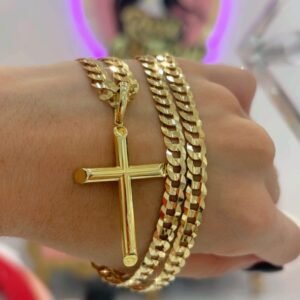 Cadena Cubana con dije