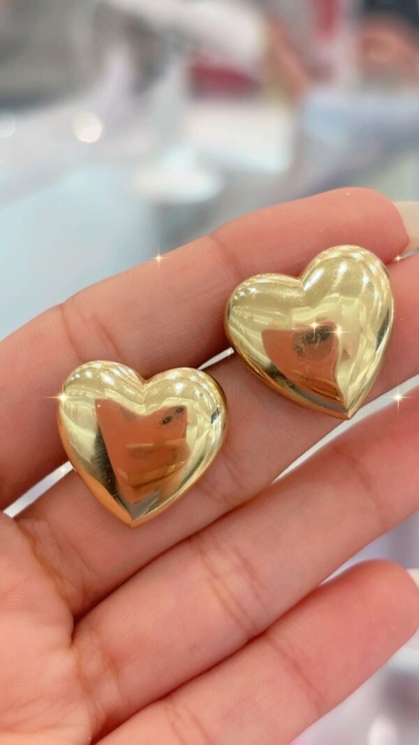 Aretes de corazón