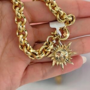 Manilla 10k rolo con dije