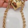 Cadena Rolo con corazón