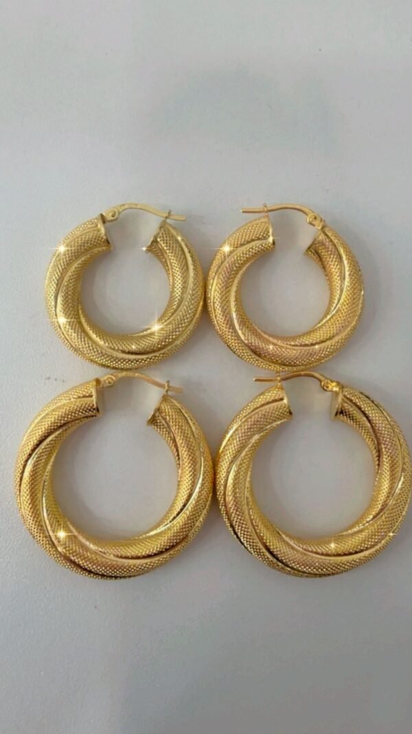 Dúo argollas nevadas