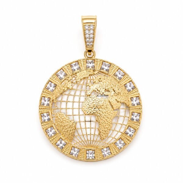 Dije World CZ YF 10K Weight 4.4gr