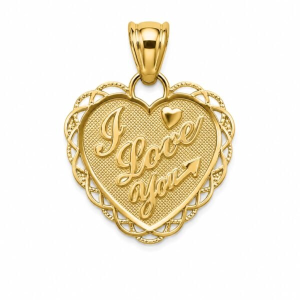 Dije Frase Love SF 10K Weight 2gr