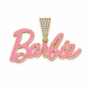 Dije Barbie Rosa 14k Weight 4.6gr