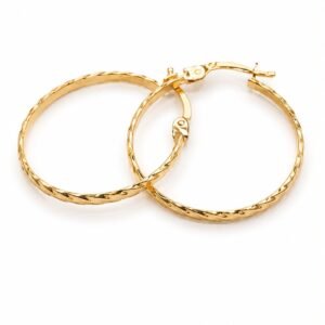 argollas Trenzado Kids Anier Weight14k 1.4gr