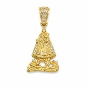 Dije Virgen Caridad Mini Weight 2.6gr
