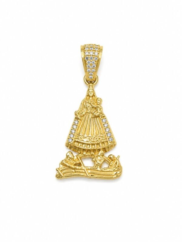 Dije Virgen Caridad Mini Weight 2.6gr