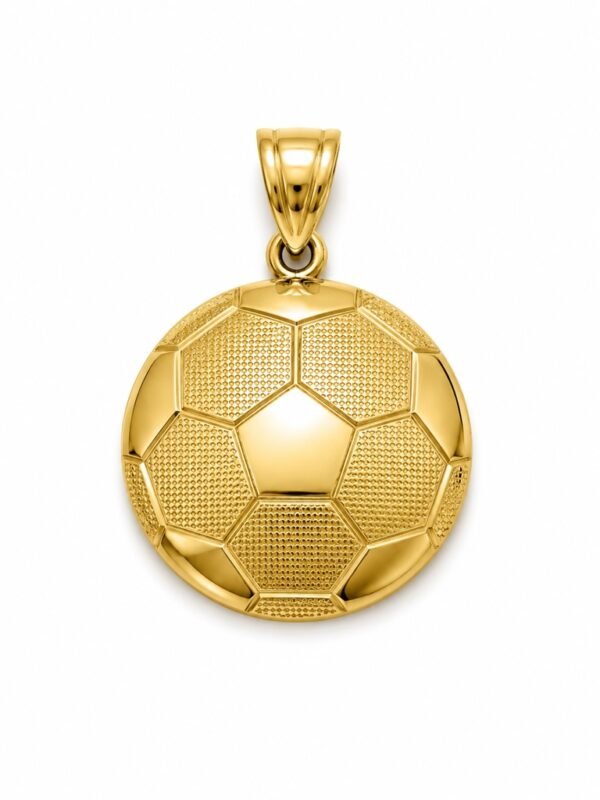 Dije Pelota de Futbol 10K Weight 1.8gr