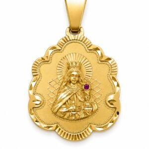 Dije St. Barbara Casa 10k Weight 13.3gr