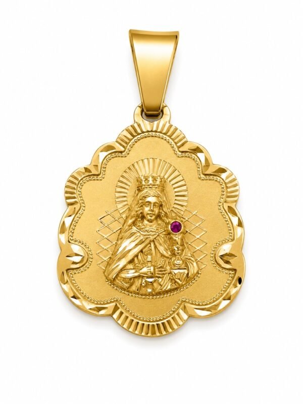 Dije St. Barbara Casa 10k Weight 13.3gr