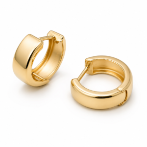 Argollas Cierre Huggie Lisas Kids Anier 14k Weight 1.2gr
