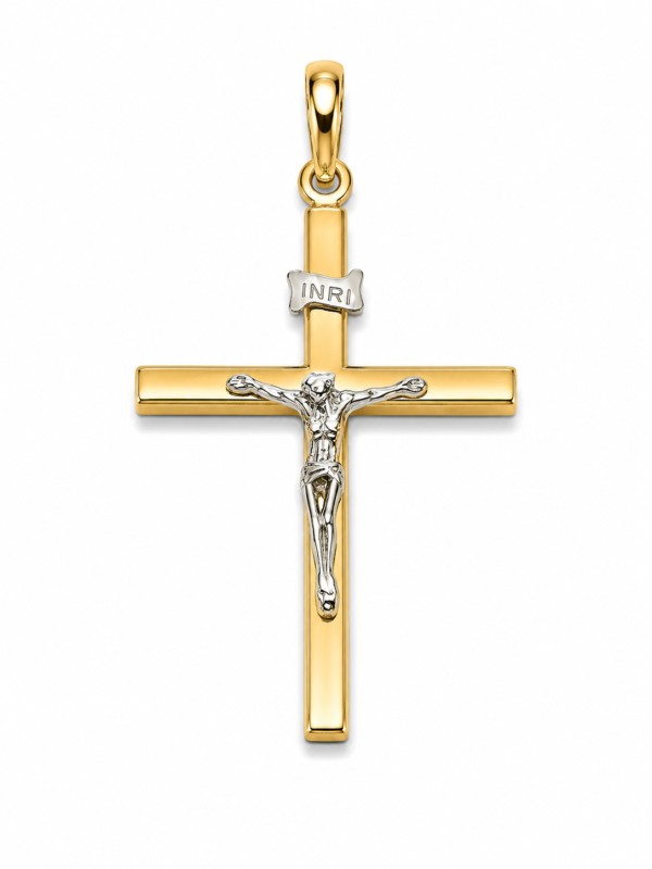 Dije Cruzifijo INRI mini 14k Weight 1gr