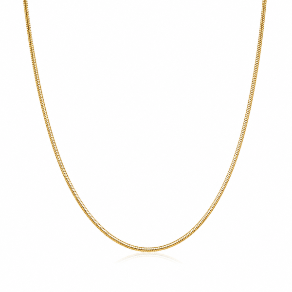 Cadena Cable Solida 14k Weight 4.8gr Size 22