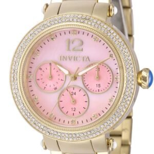 Reloj Invicta Dorado Rosa CZ7000