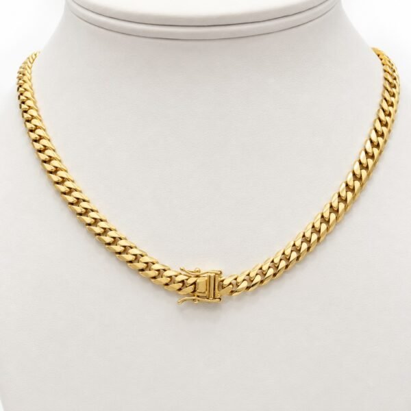 Cadena Cuban Link Solida Size 24'' x 5mm Weight 48.5gr