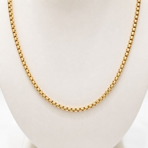Cadena Box 14k Weight 10.9gr Size 18