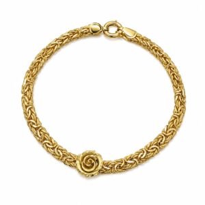 Manilla Rosa Bizantino 10K Size 7.5 Weight 6.6gr