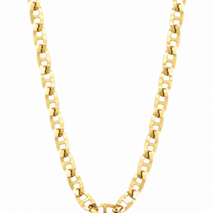 Cadena Mariner Link Solid Wider 14k Weight 16.4gr Size 22