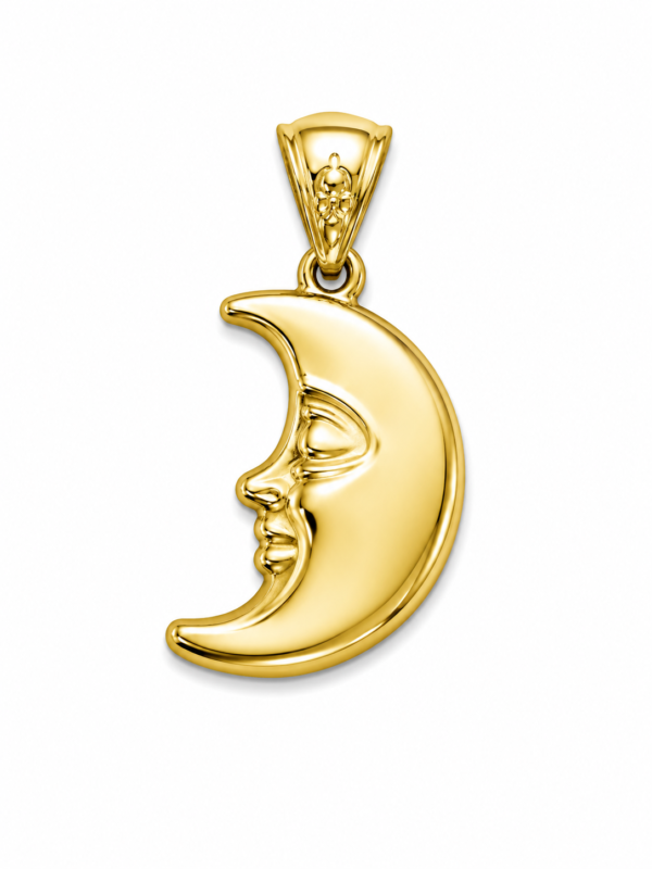 Dije Luna 14k Weight 0.8gr