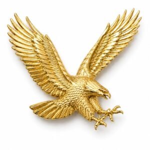 Dije Aguila 14k Weight 4.3gr