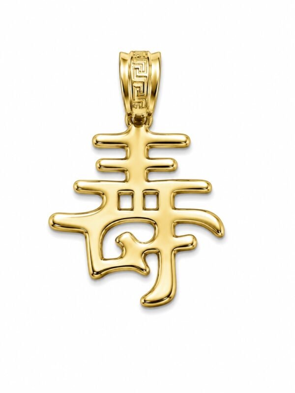 Dije Larga Vida Signo Chino 14k Weight 1gr