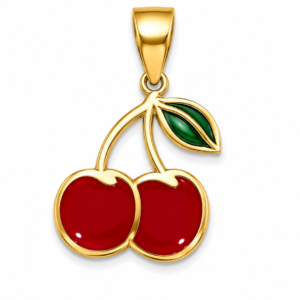 5ea4cafd-b85e-453d-939e-08deee00cdd5.png Dije Mini Cherry SF 14K Weight 0.3gr