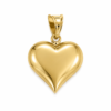 Dije Corazon Medio Textura Lineas Rose 10k Weight 1.2gr