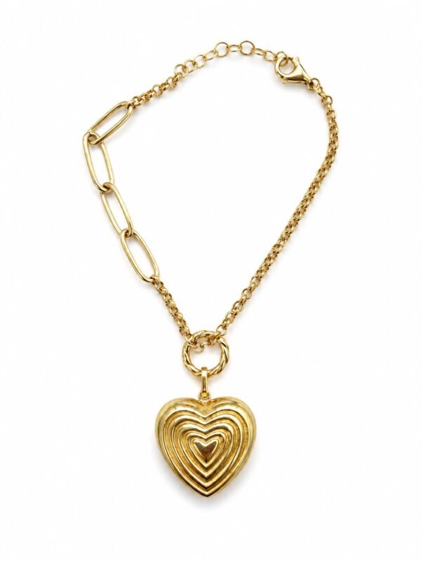 Manilla Corazon Mix Fancy Rose 10k Size 7'' Weight 4.6gr
