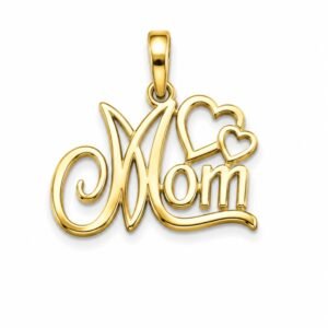 Dije  Mom Corazones 14k  Weight 0.7gr