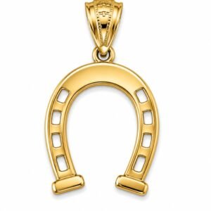 Dije Herradura 14k Weight 1.2gr