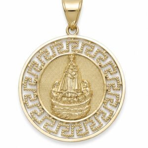 81c6fd8f-483c-4e39-661b-08dee72f1c84.jpg Dije Virgen de la Caridad Redondo 10k Weight 8.2gr