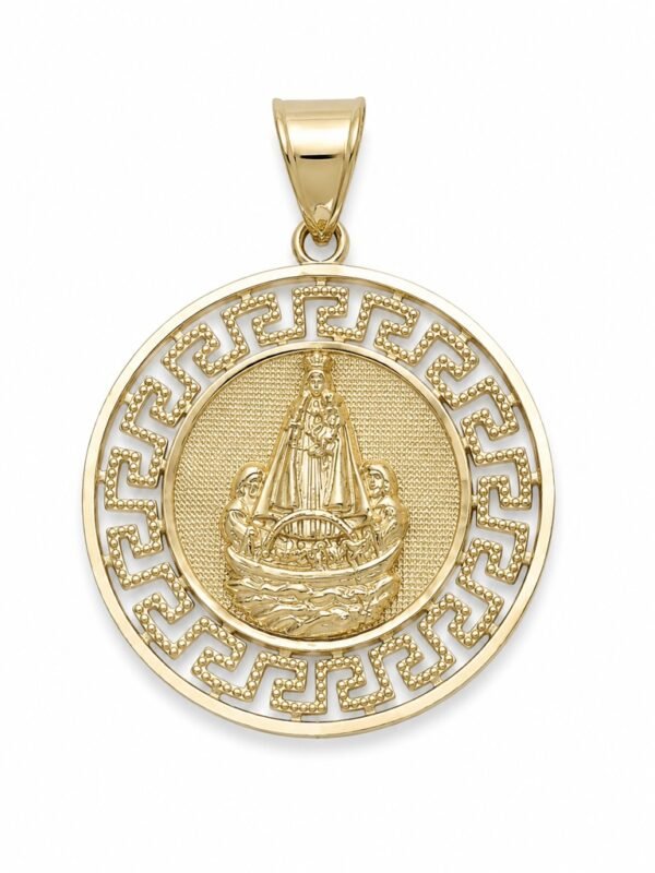 Dije Virgen de la Caridad Redondo 10k Weight 8.2gr