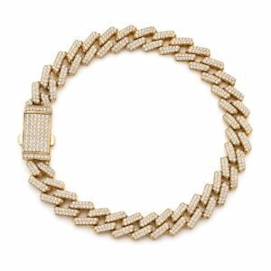 Manilla Karol G Monaco Anier 10k Size 8.5'' x 10mm Weight 21.2gr