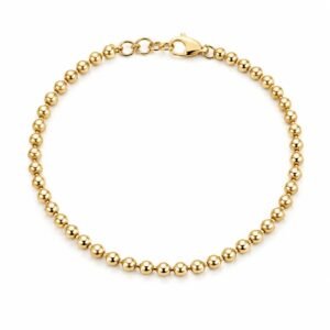Manilla Mini Balines 14k Size 7'' Weight 3.1gr