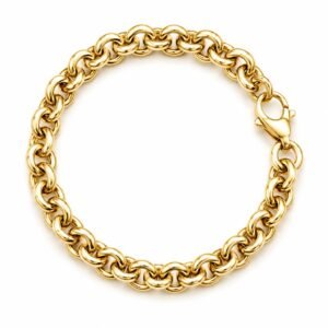 Manilla Rolo 14k Size 7.5'' x 9mm Weight 7.8gr 1865B