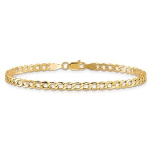 ad9cda9c-4352-4b8f-614d-08dee72f1c84.jpeg Manilla Corte brillo Solida Fancy YF10k Size 7'' x 2.5mm Weight 1.4gr