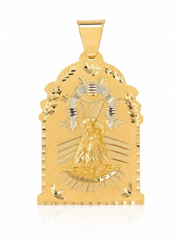 Dije Virgen De La Caridad Grande 10k Weight 14.4gr
