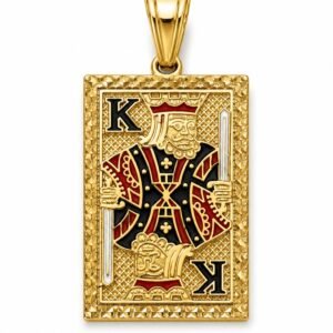baab3a5c-f879-4b93-91b5-08deee00cdd5.jpg Dije Card Red/Black Ace/King 10k Weight 5.6gr