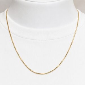 Cadena Box 14k Weight 1.7gr Size 20