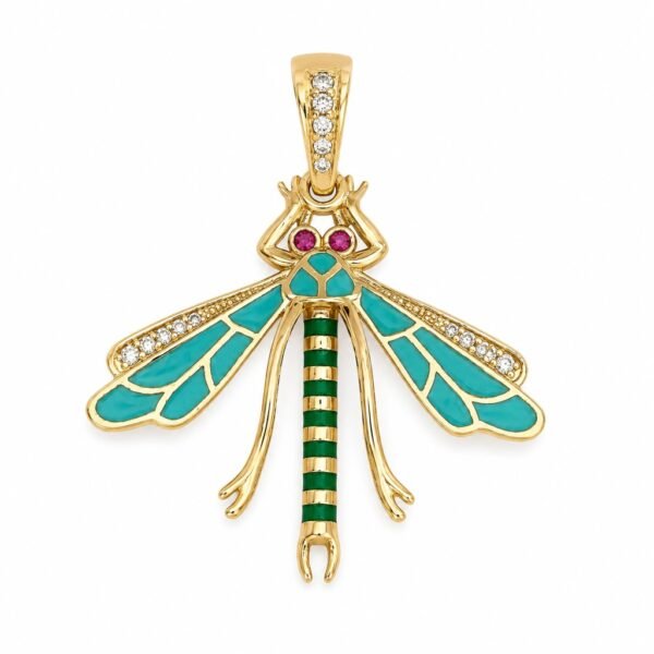 Dije Libelula Anier 14k Weight 3.7gr