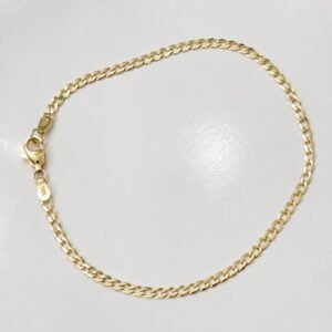 c35712ba-bcd7-48b0-6362-08dee72f1c84.jpg Manilla Corte brillo Solida YF10k Size 7'' x 3.2mm Weight 2.4gr