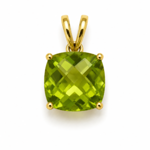 Dije Piedra Verde 10k Weight 0.9gr