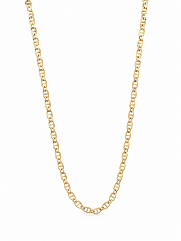 Cadena Mariner Link Solid 14k Weight 1.5gr Size 16
