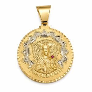 Dije St. Barbara Placa 10k Weight 15.4gr
