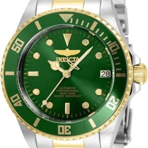 Reloj Invicta Doble Tono Aut Verde CC80