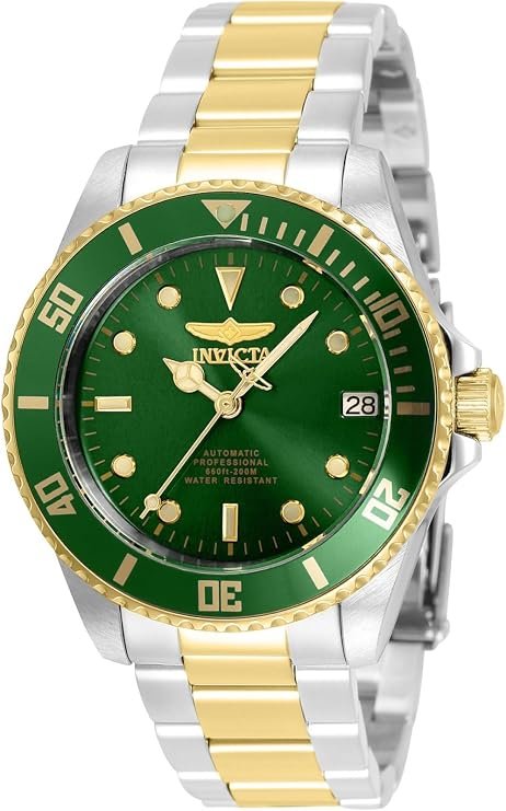 Reloj Invicta Doble Tono Aut Verde CC80