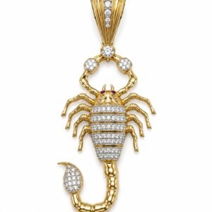 Dije Escorpion CZ 14k Weight 10.1gr