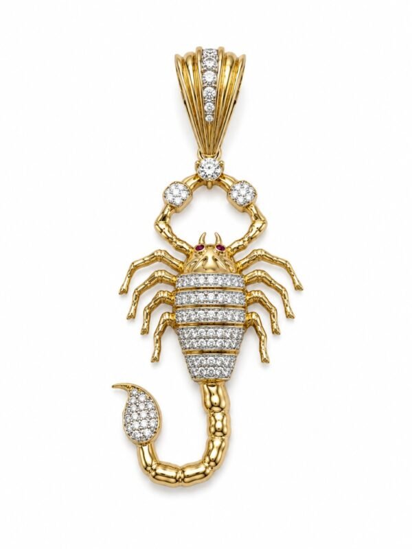 Dije Escorpion CZ 14k Weight 10.1gr