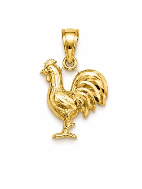 Dije Mini Gallo 10k Weight 0.8gr