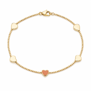 Manilla Hearts 14k Size 7'' Weight 2.6gr